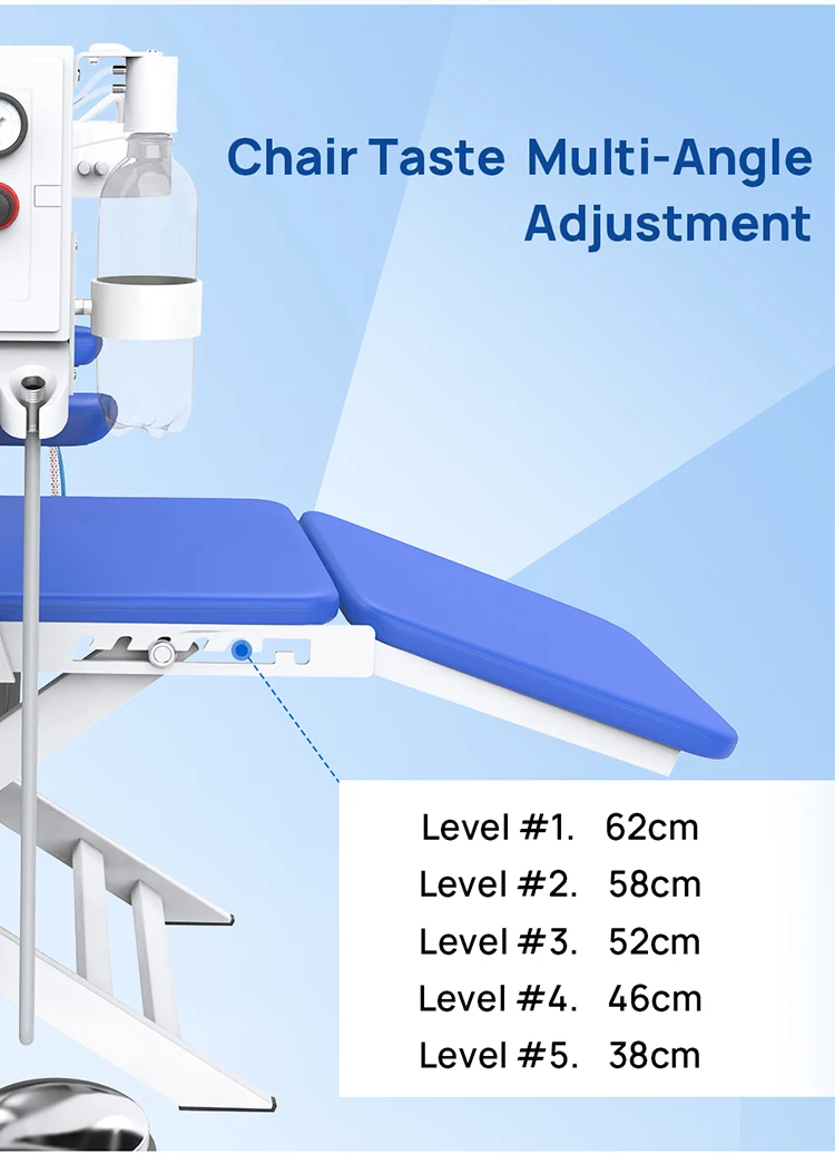 Hot Sale China Dentist Chair Fully Foldable Mobile Dental Chair