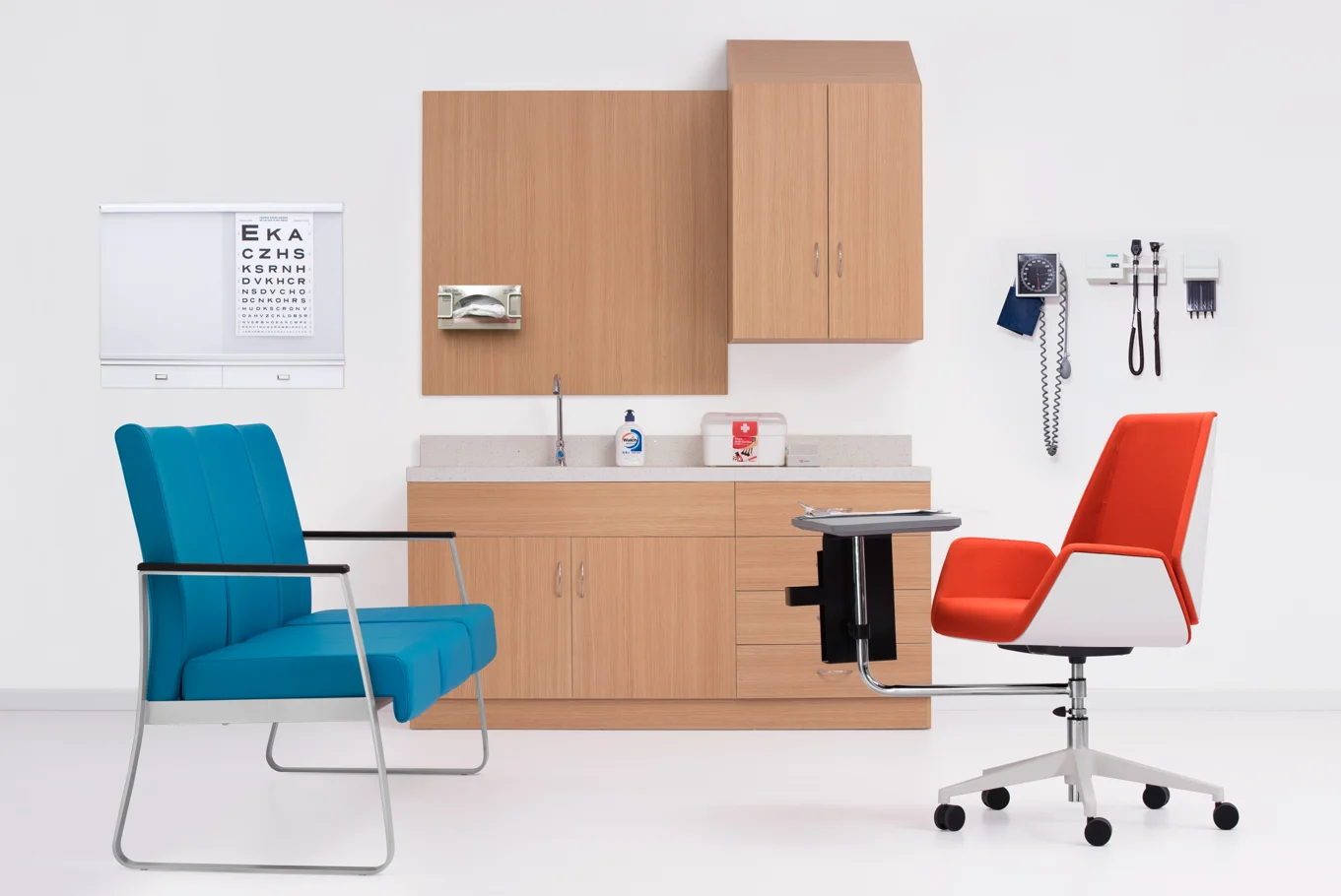 Luxury Medical Hospital Manual Recliner Chair Sofa For