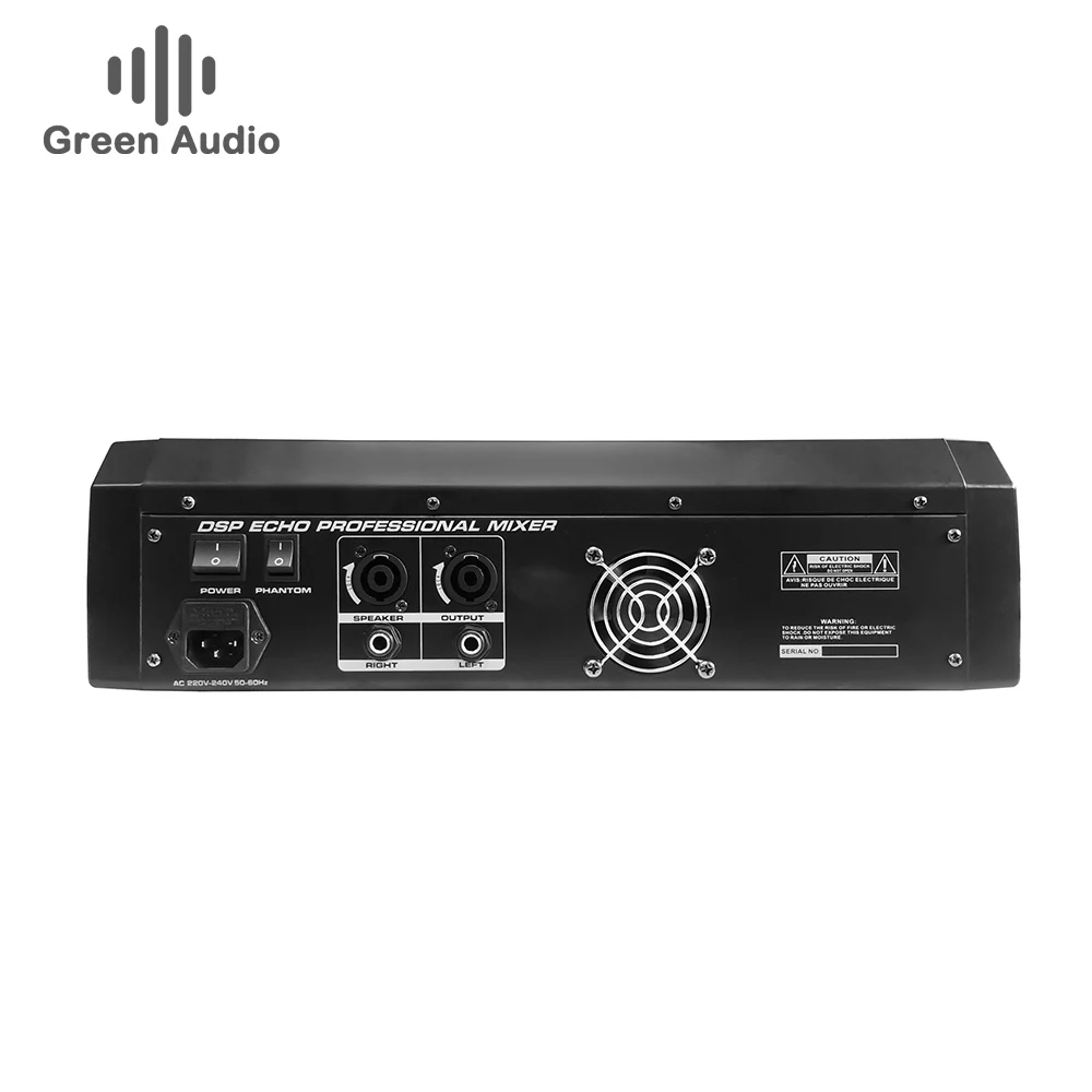 GAX-ED8 Audio Mixer - Powerful 7-Band Equalization for Karaoke