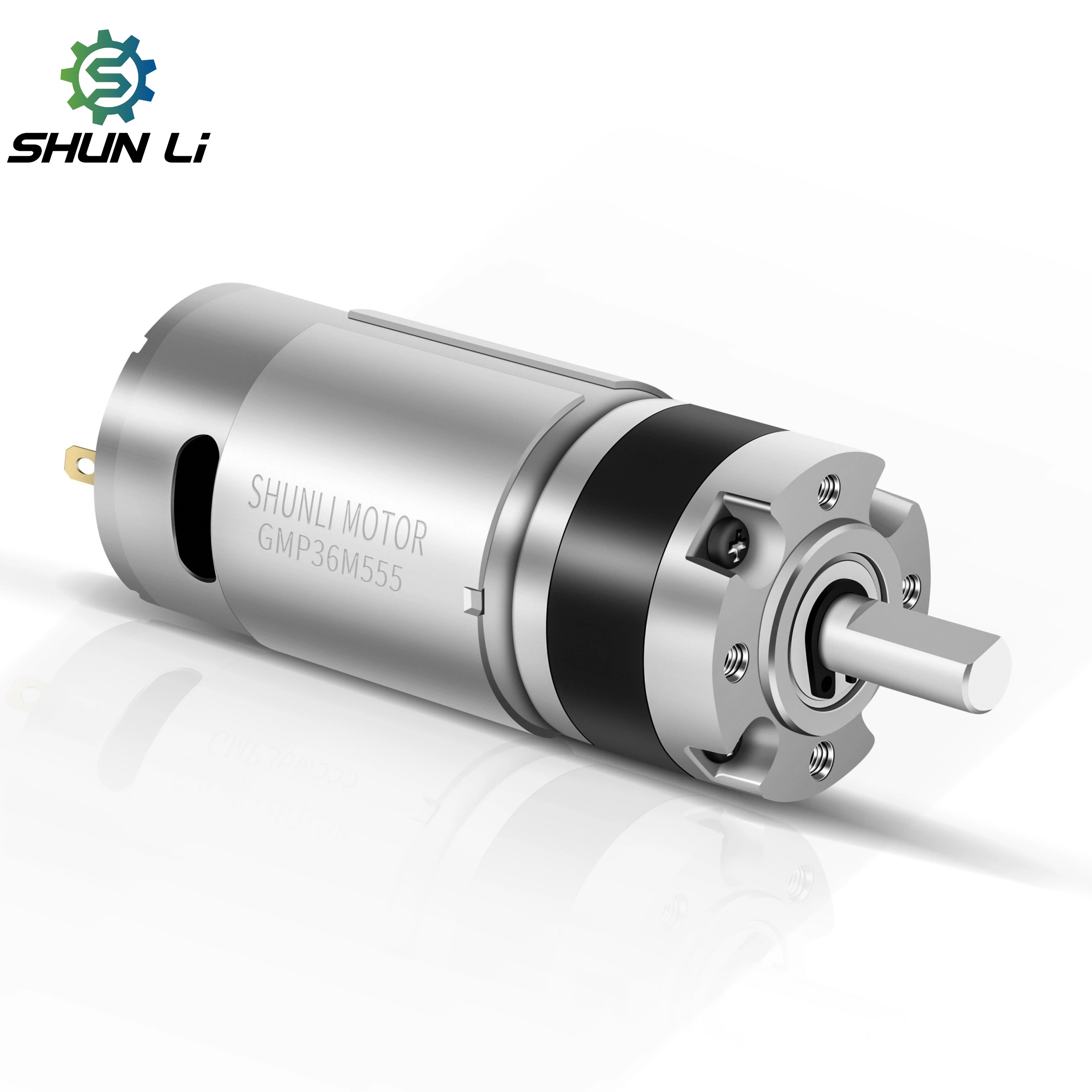 Shunli 12V 24V DC Planetary Gear Motor - High Torque Low RPM