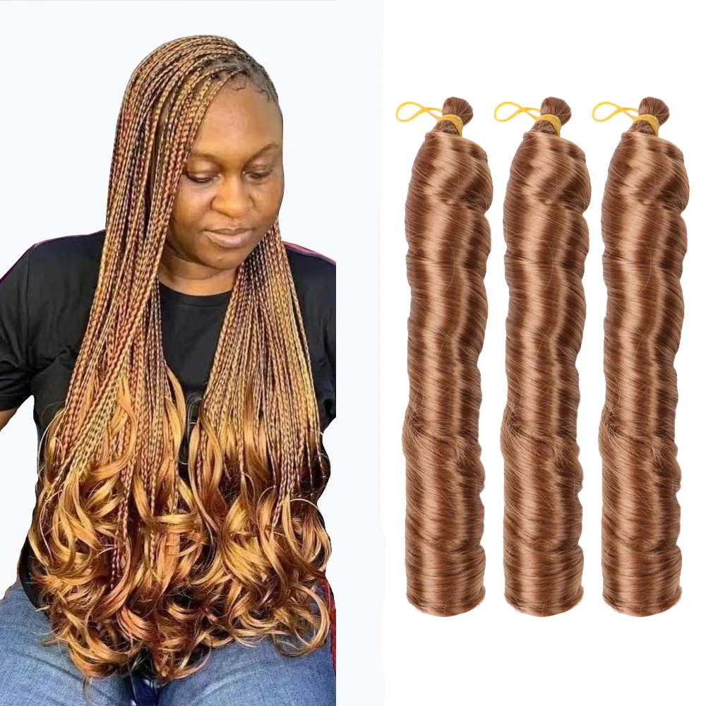 美品 【シャポードオー】Silk Braid Breton Boho Mermaid Box Braid 32″ - Outre 100% FHT Whole Lace Wig