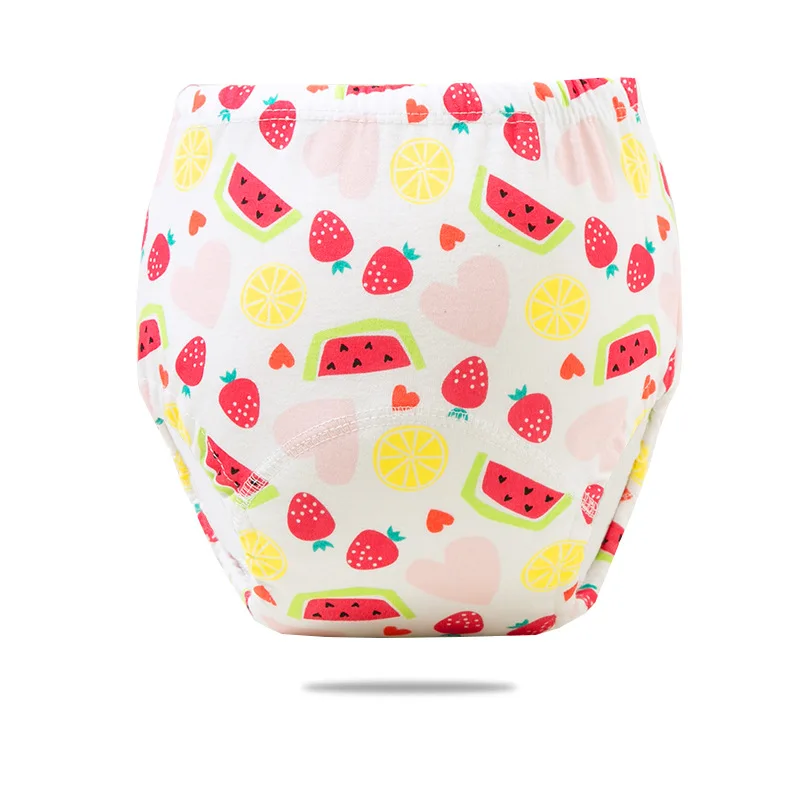 EASYMOM Absorbent Cotton Baby Training Pants Printed Pull up Pants Potty  Training Underwear for Toddler Boys and Girls