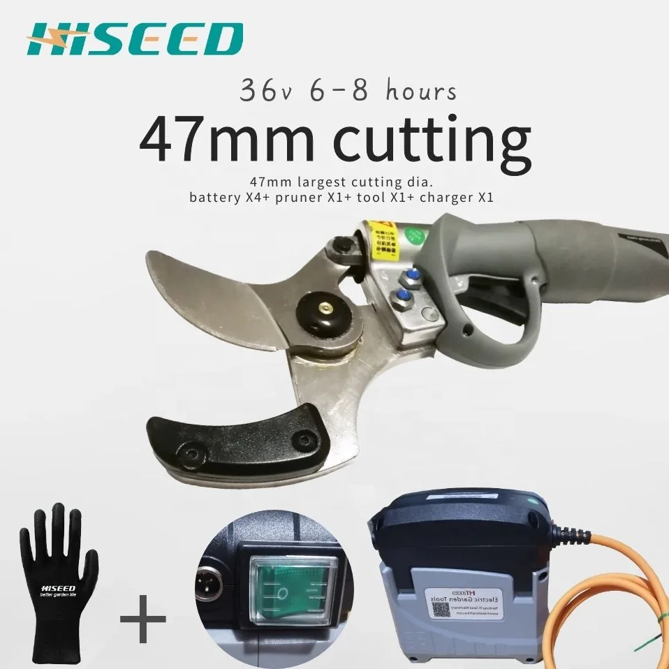Electric Pruning Shears Hand Tools Grape Scissors Pruning Shears Branch Cutting Scissors