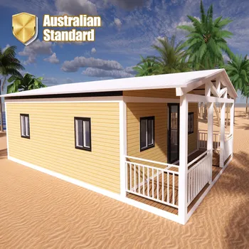 Australia Expandable Granny Flat Container House 20ft 30ft 40ft Foldable Ready Made Prefab Villa Mobile Tiny Home Easy Install