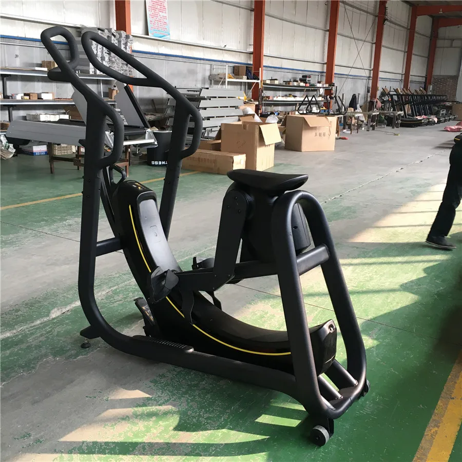 
Тренажерный зал, кардио-тренажер, прессование ног, упражнения для высоких ног 