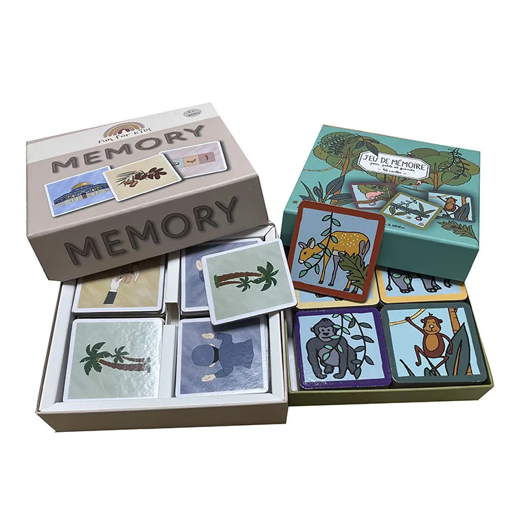 Memory Cardboard Flash Game Matching Cards - Buy Memory Cardboard Flash ...