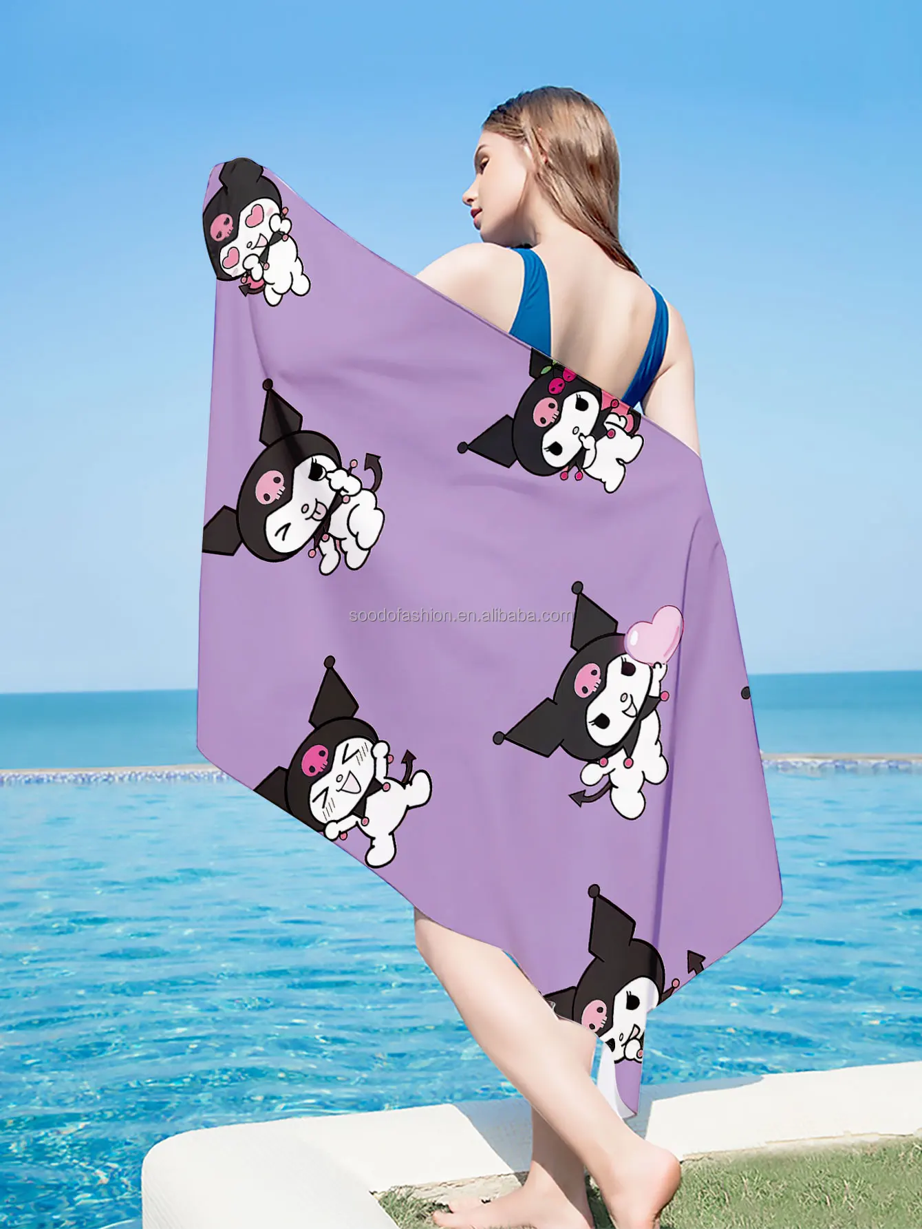 Custom Your Own Beach Towel Polyester Comfortable Digital Sublimation Beach Towel Buy Custom