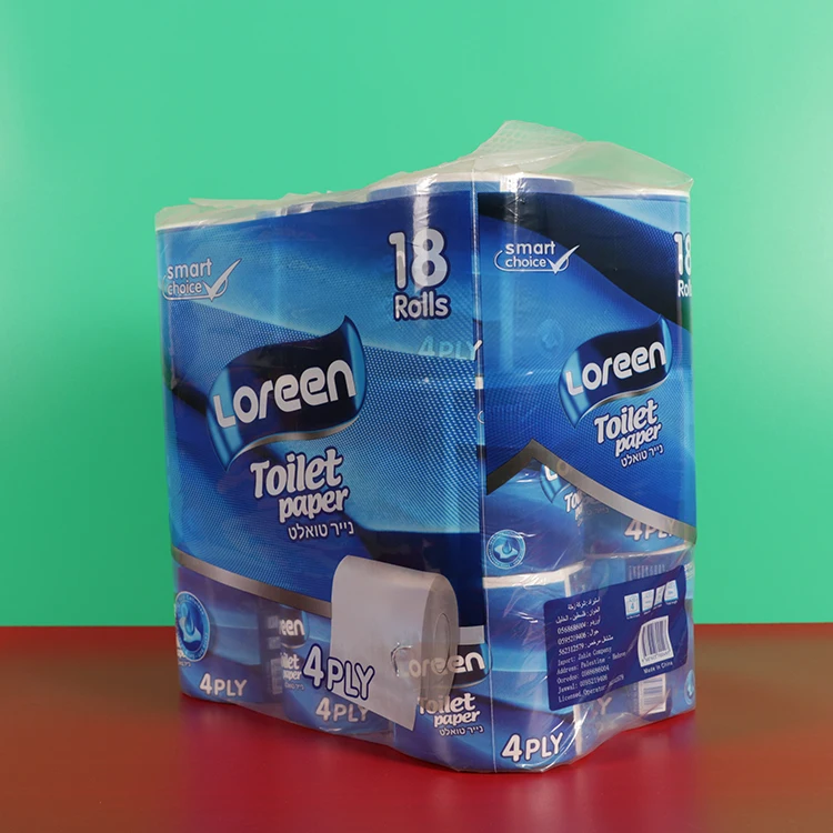 Wholesale 3 Ply Eco Friendly Water Dissolving Toilet Paper,Toilet Paper Bathroom Tissue Rolls,6