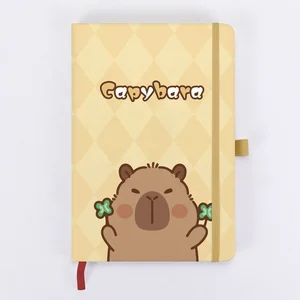 Wholesale School Vendors Cute Diary for Students Customizable Hardcover PU Business Notebook Printed Brand Logo Notepad