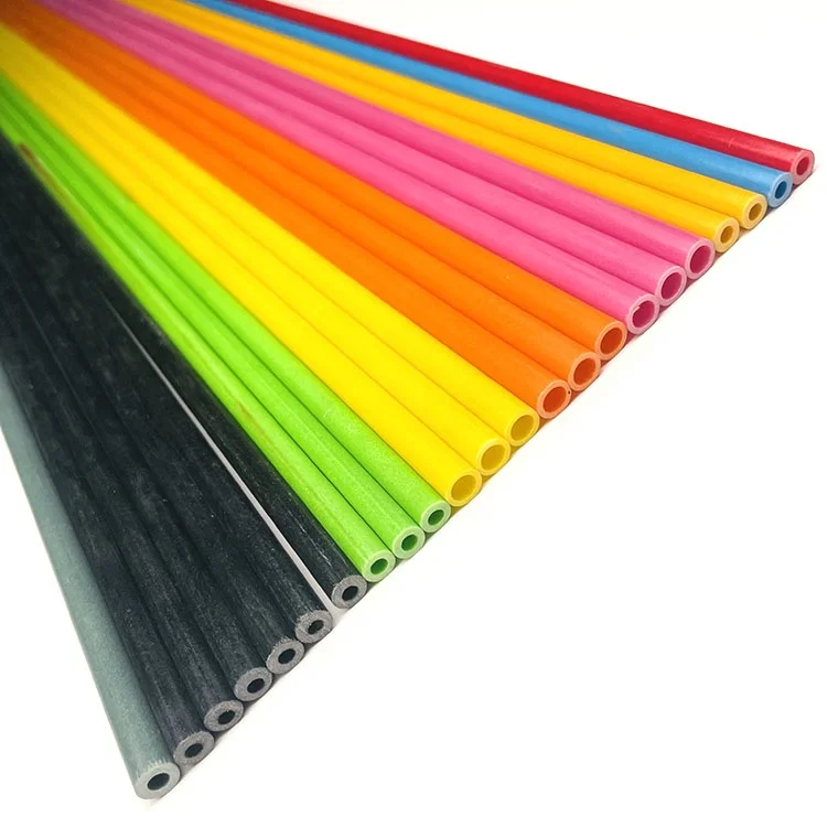 product lightweight frp hollow round fiberglass tube for agriculture plant with custom cutting processing service-6