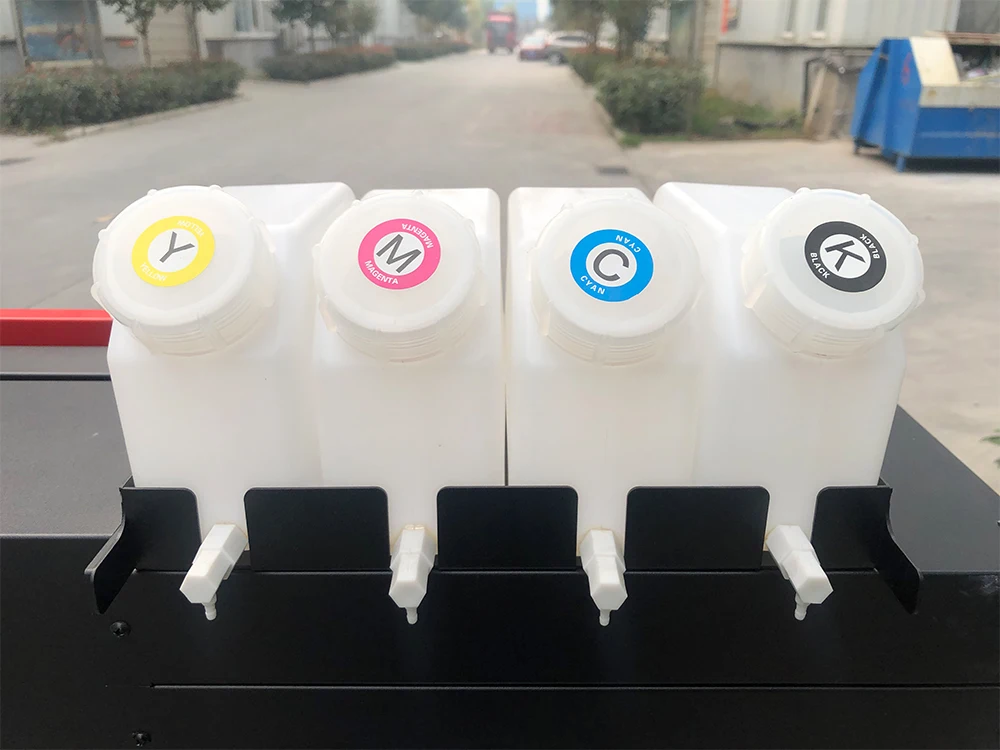 Vinyl Sticker Flex Banner Plotter Inkjet Printers Eco Solvent Printer XP600 I3200 Printheads Multicolor Canvas Printing Machine