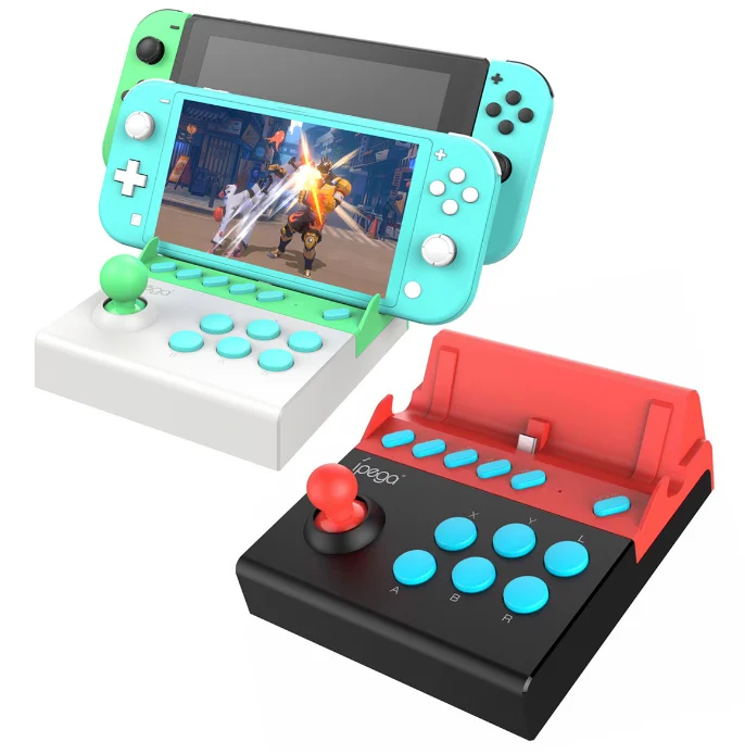 Gamepad Joystick Single Rocker Control Trigger Controller Joypad for Nintendo Switch Game Street Fighter Classic Arcade Design