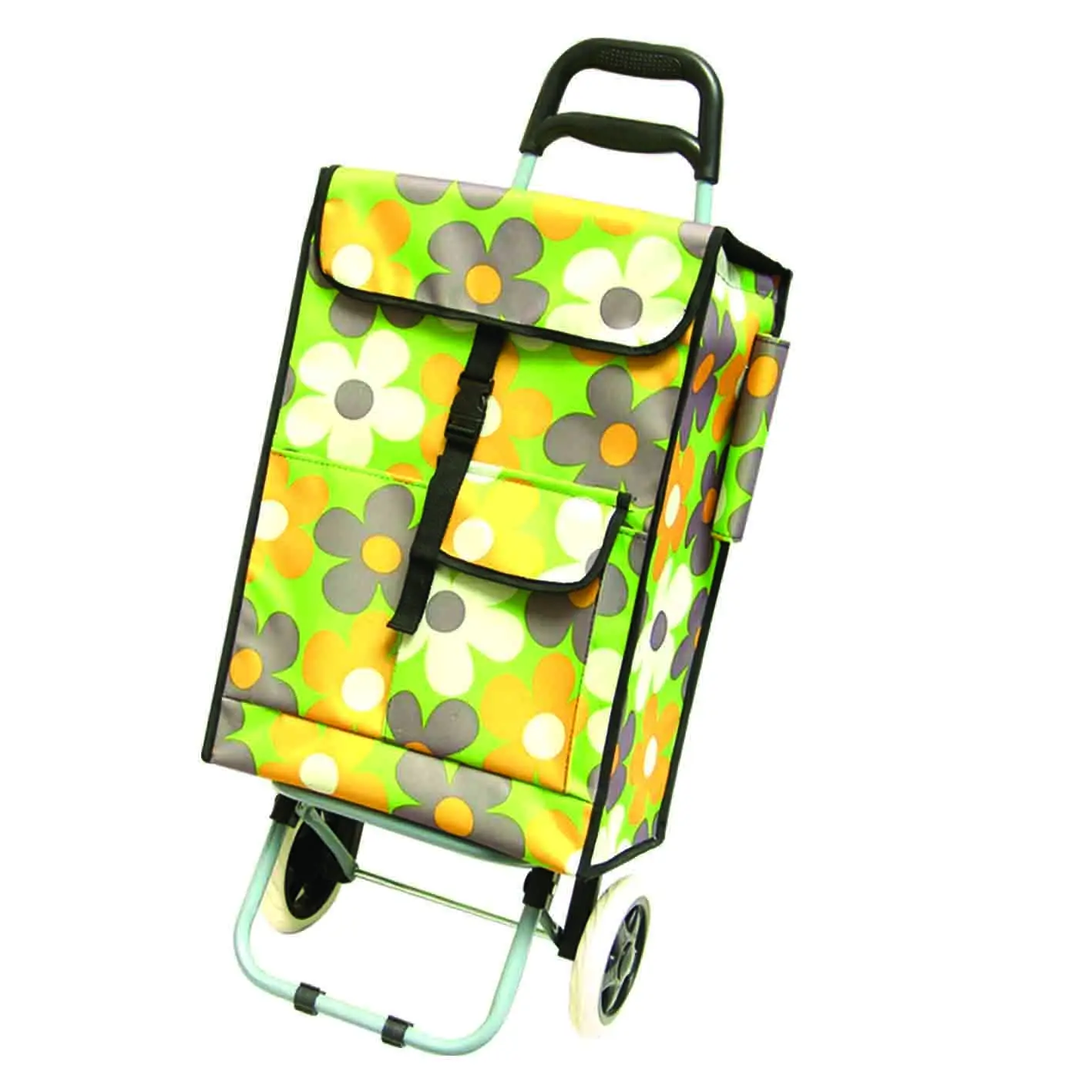 Foldable Insulated Vegetable Trolley Large Reusable Grocery Shopping ...