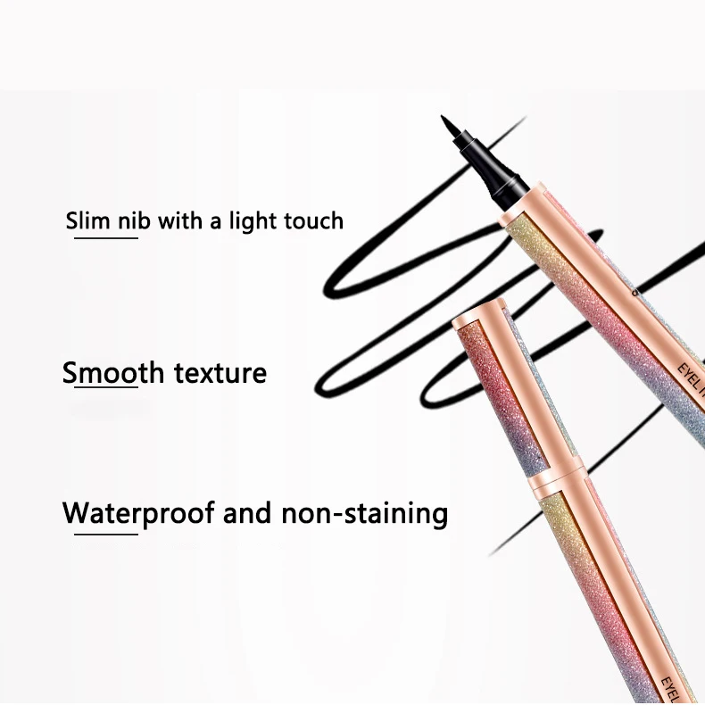 Mytingbeauty New Design Waterproof Lash Adhesive Eyeliner Pen For Silk Mink Strip Lashes Liquid
