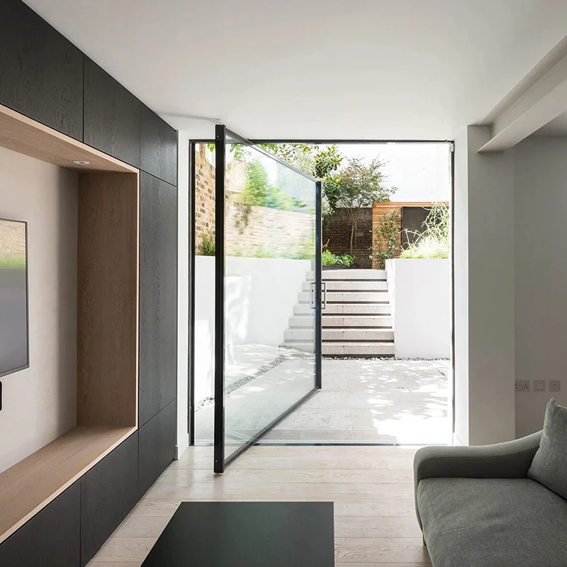 Curated visual reference: Fresh Look at Aluminum Glass Pivot Door