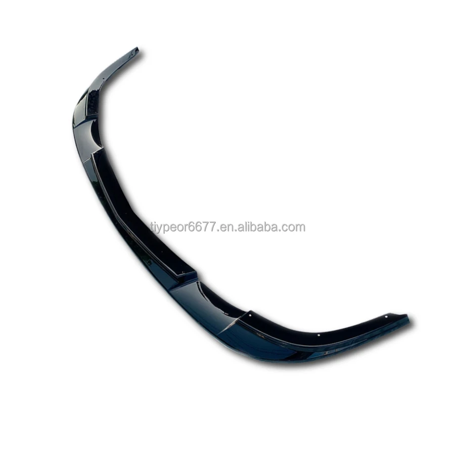 product tiypeor front splitter fits for 2005 2013 chevrolet corvette c6 zr1 style front splitter lip spoiler-5