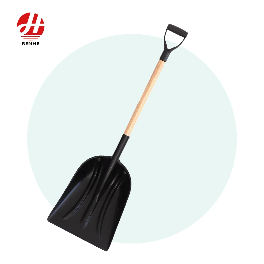 Wholesale PP Material Faming Garden Snow Spade Agricultural Tools with Handle Shovels Product Category