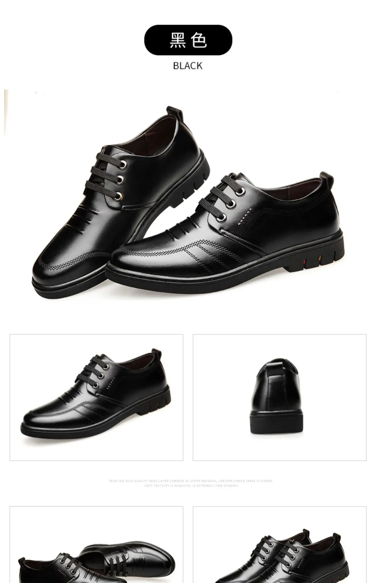 2023 Premium Quality Real Leather Handmade Dress Casual Men's Shoes ...