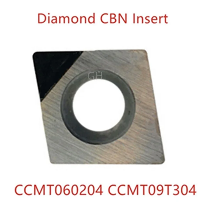 CNC Lathe PCD Inserts CCGT CCGW CCMT PCD Turning Insert for Aluminum Graphite