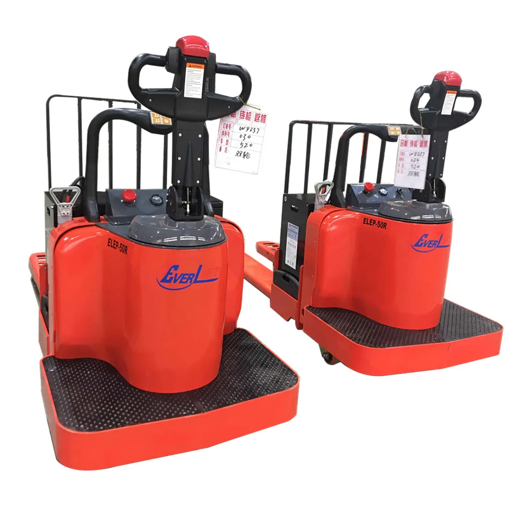 3500kg 3.5 Ton Electric Rider Pallet Jack 6600lbs 7000lbs Capacity ...