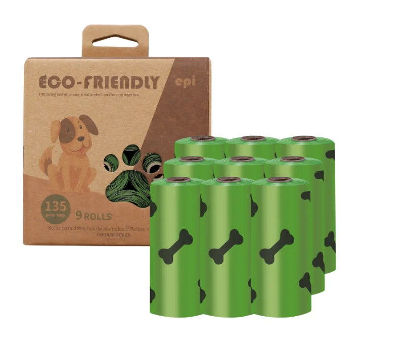 Pets Retail Store Recyclable Outdoor Dog Poop Bag Holder Pet Poop Bag