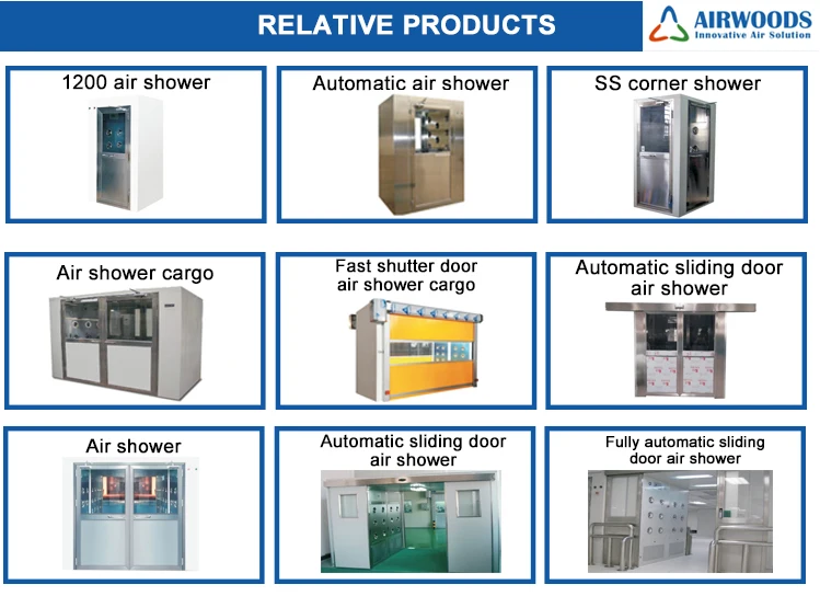 Industrial Cleanroomoom Best Modular Clean Air Shower Room Tunnel Price