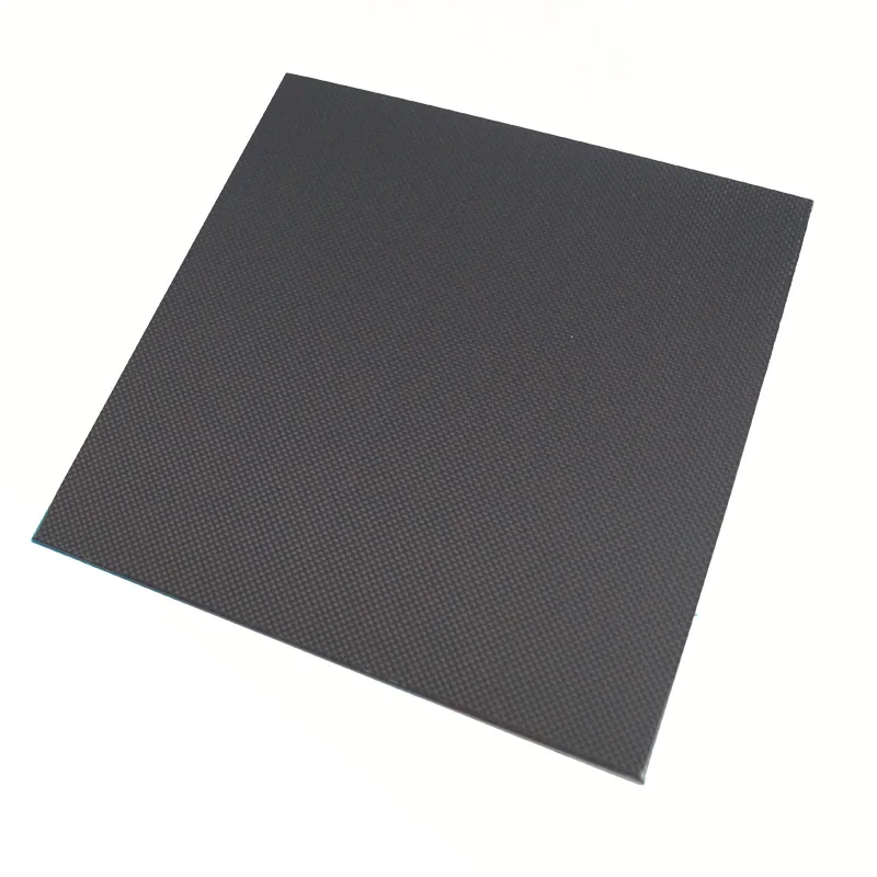 3K Plain Weave Fabric Matte /Glossy Laminated Carbon Fiber Sheet Plate