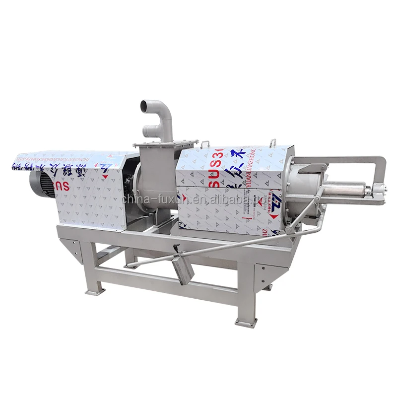 Animal Dung Solid Liquid Separator Cow Manure Solid Liquid Separator Pig Dung Manure Dehydration Squeezer