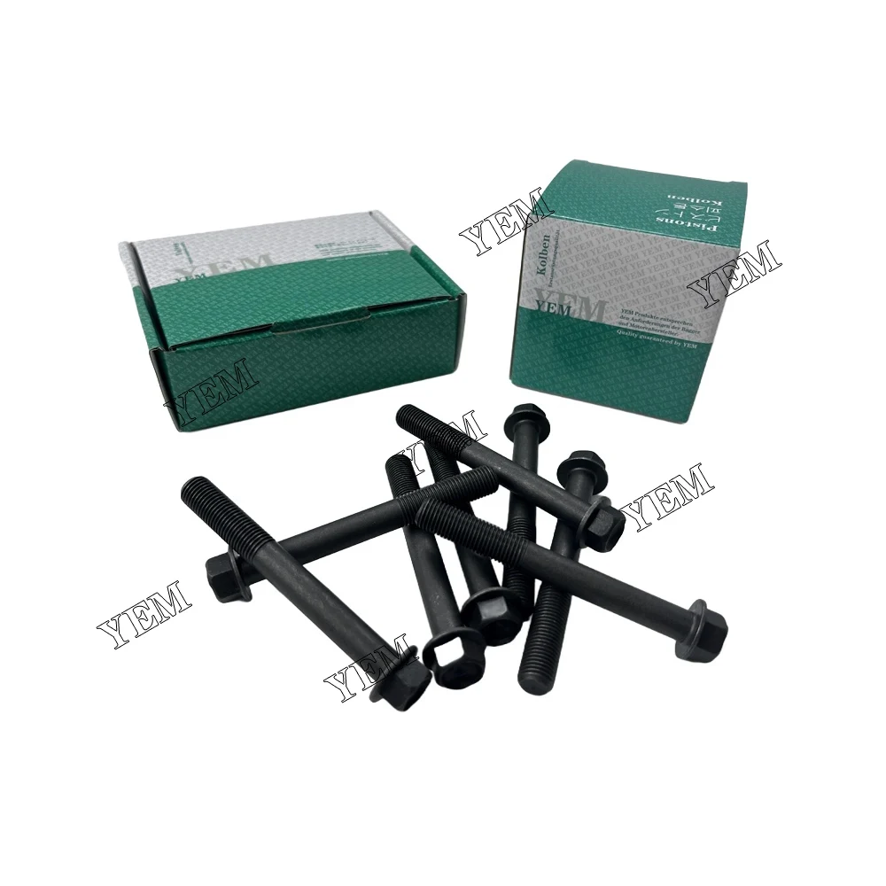 For Isuzu Diesel Engine Machinery Engine 4FG1 Cylinder Head Bolt Engine Rebuild Kit