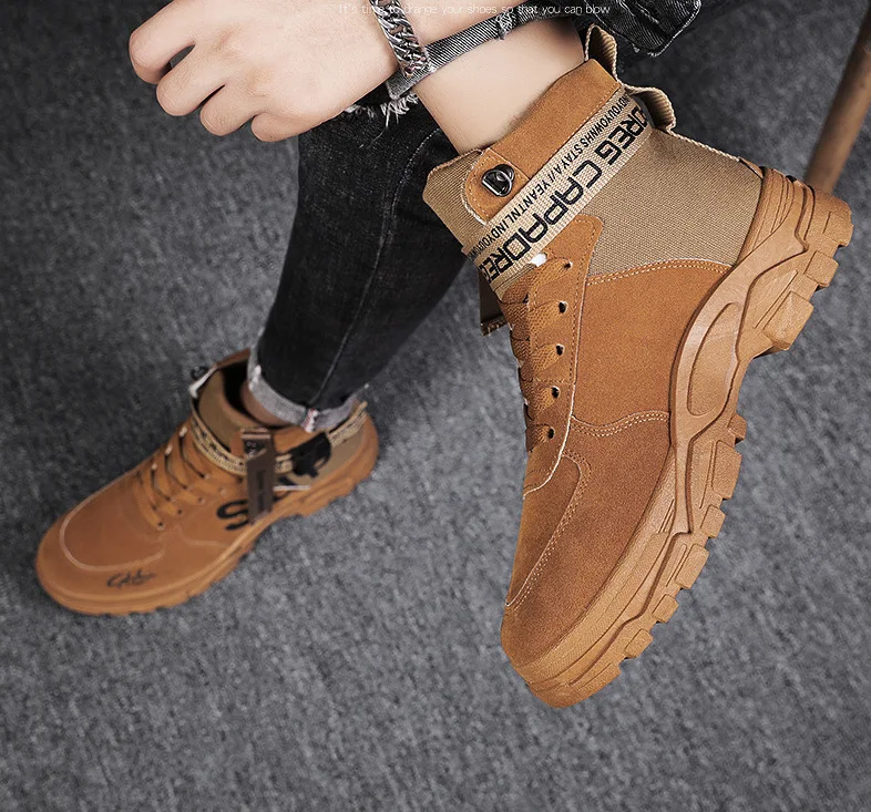 Fall Popular Sneaker Design Winter Man Shoes Boots Sport Fashion Boot for  Men