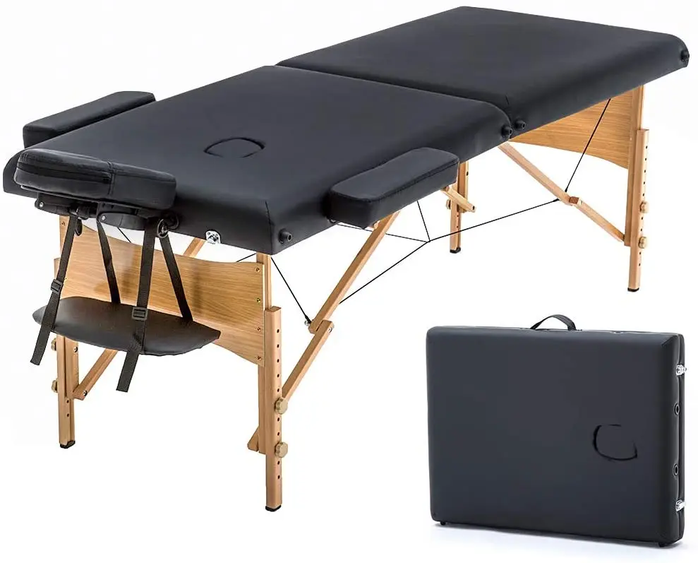 Wooden Massage tables&beds beauty salon massage table spa bed folding table facial  portable massage bed
