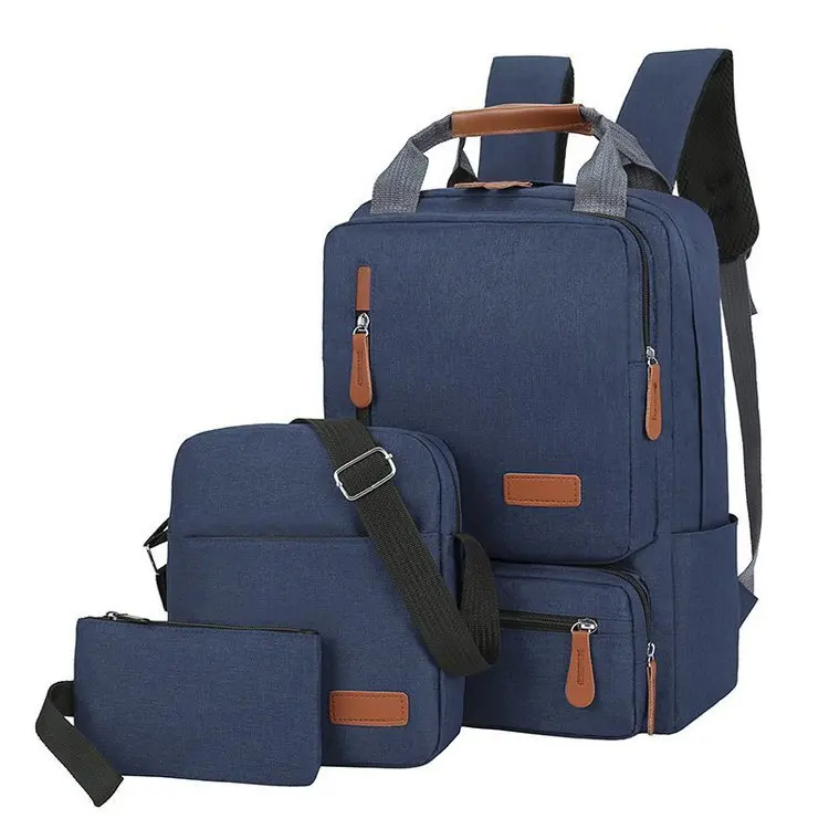 Large Capacity Smell Proof Backpack Laptop 17 Inch Waterproof Laptop Bags  for Men Office