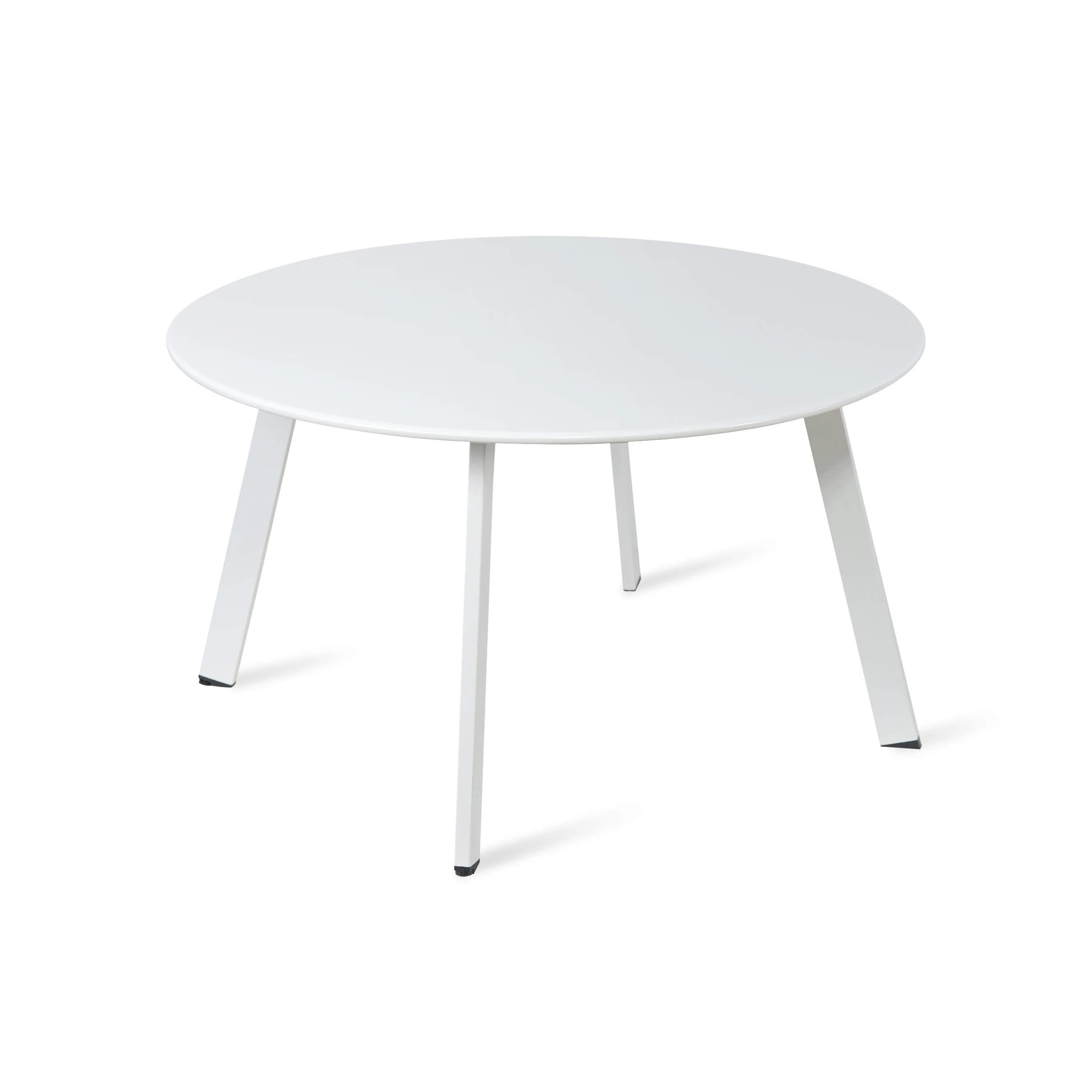 Утолщенный металлический наружный комнатный журнальный столик легкий и легко разбирается