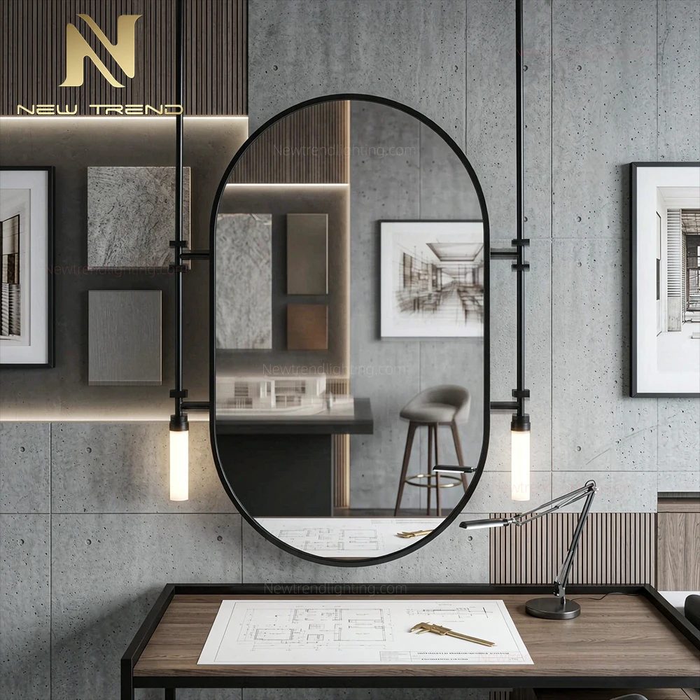 CPL-506 Bespoke LED Vanity Sconce – Commercial Wall Fixture for Hotel Bathroom & Dressing Room Project