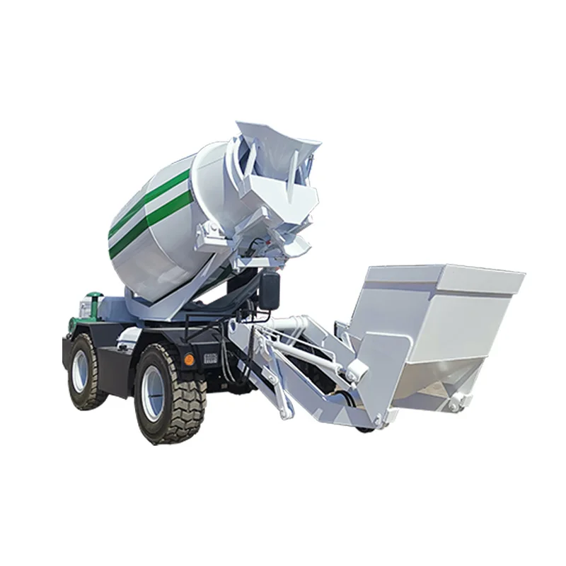 Wholesale Price Bada 4 Wheel Driver 1.5 Cbm Mini Cement Mixer Concrete Mixer Truck