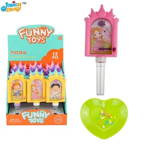 Hot-Selling Funny Castle Shaped Marble Game Machine Toy Candy