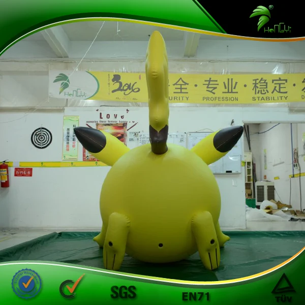 Pokemon Inflatable Air Figure Squeaky Inflatable Pool Toy Inflatable Cartoon Anime Character