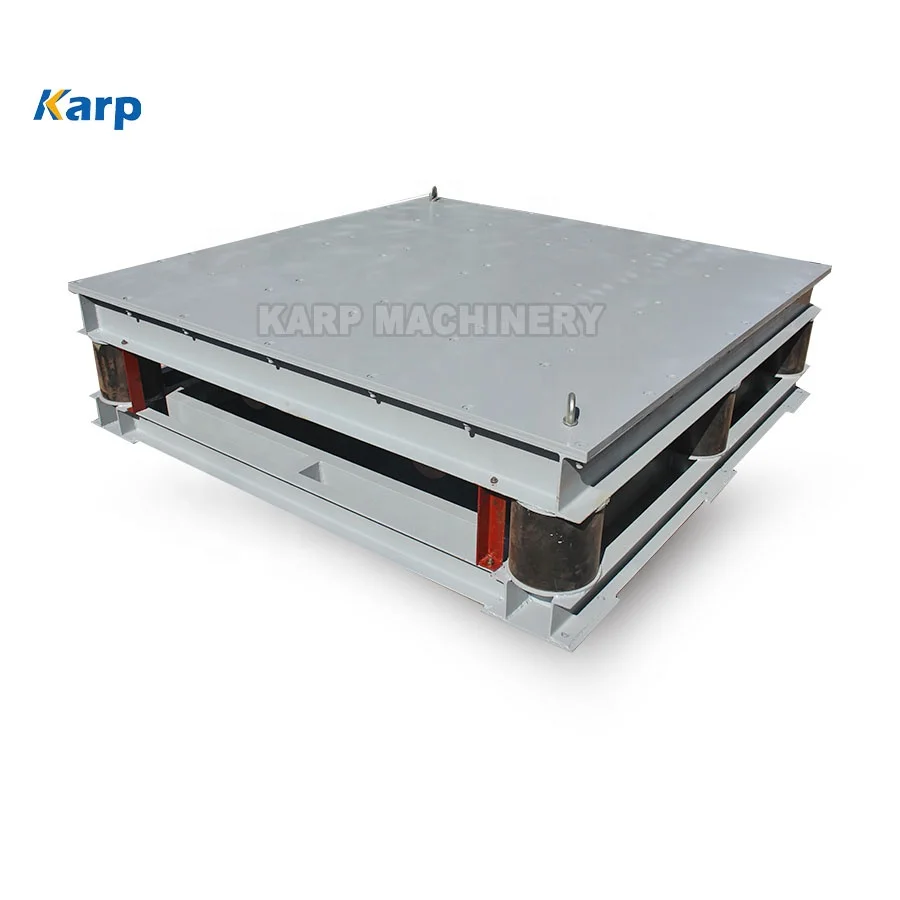 Cement Concrete Mould Precast Use Vibrating Table Vibration Shaker Table for Bulk Bag