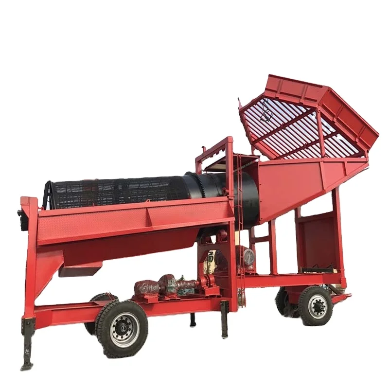 30 Tph Trommel Screen Machinefor Solid Waste Soil Trommel Screen Trommel Screen for Cement
