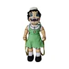 Falda verde-mochila blanca-niña-26 cm-80 g