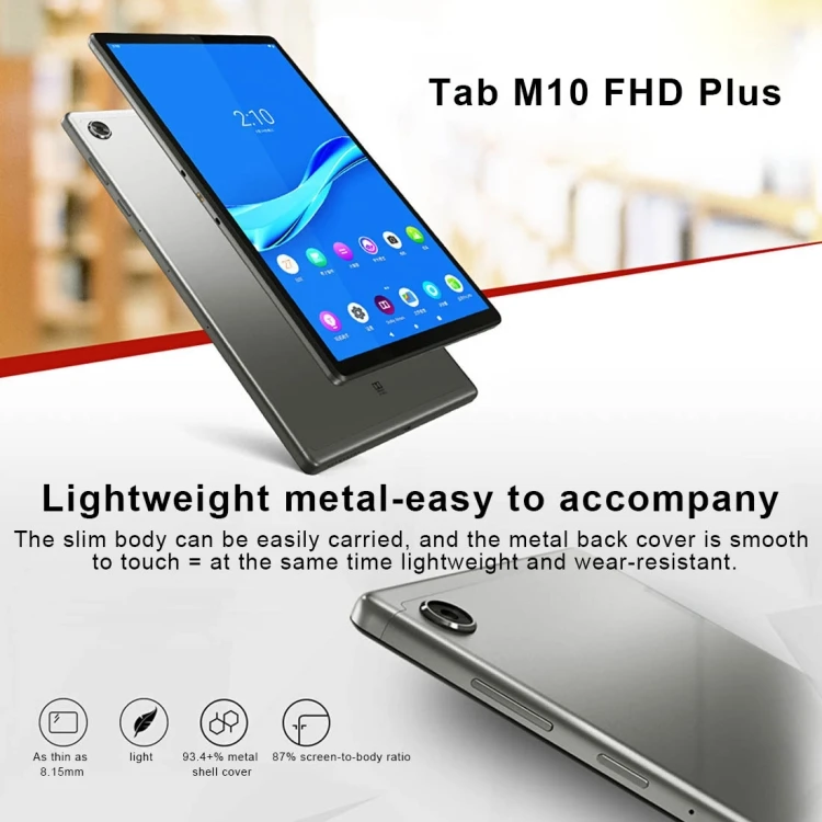 New Arrival Lenovo Tab M10 Plus TB-X606F 10.3 inch 4GB+64GB Lenovo