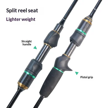 Cheery Solid Carbon Horse Mouth Micro Creek Ultra Light Luya Rod Hard Action Lure Fishing Stream Weihai Factory Spot Wholesale – Hard Lure – view 3