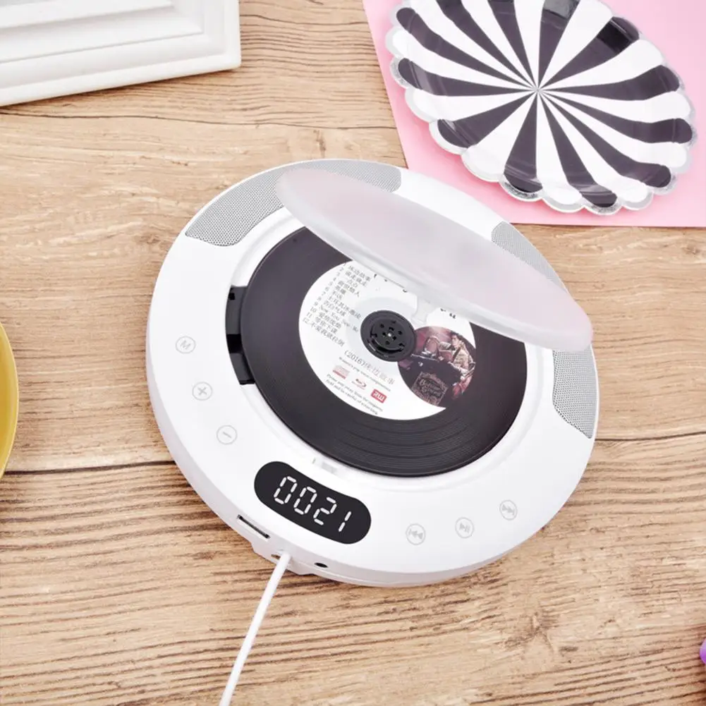 Wall Mounted Cd Player Surround Sound Fm Radio Portable Music Player