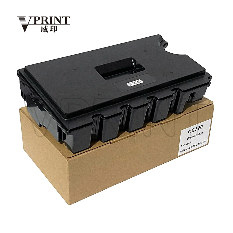 botella de tóner residual 74C0W00 para Lexmark CS720 CS725 CS727 CS728 CX725 CX727 C4150 XC4140 XC4143 XC4150 XC4153 Compatible y NUEVA