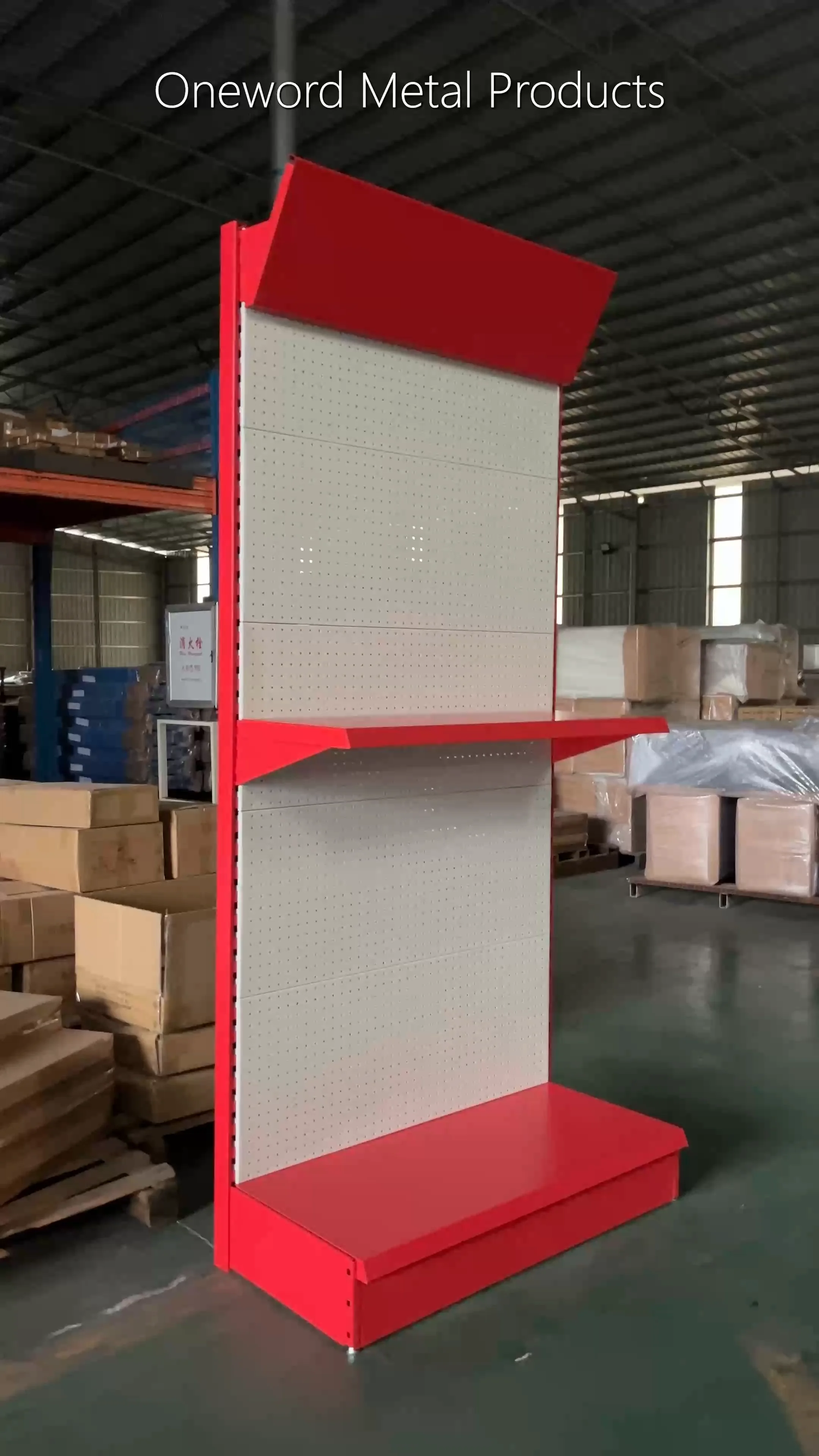 Metal Hanging Display Racks Peg Board Tools Storage Accessories Stand