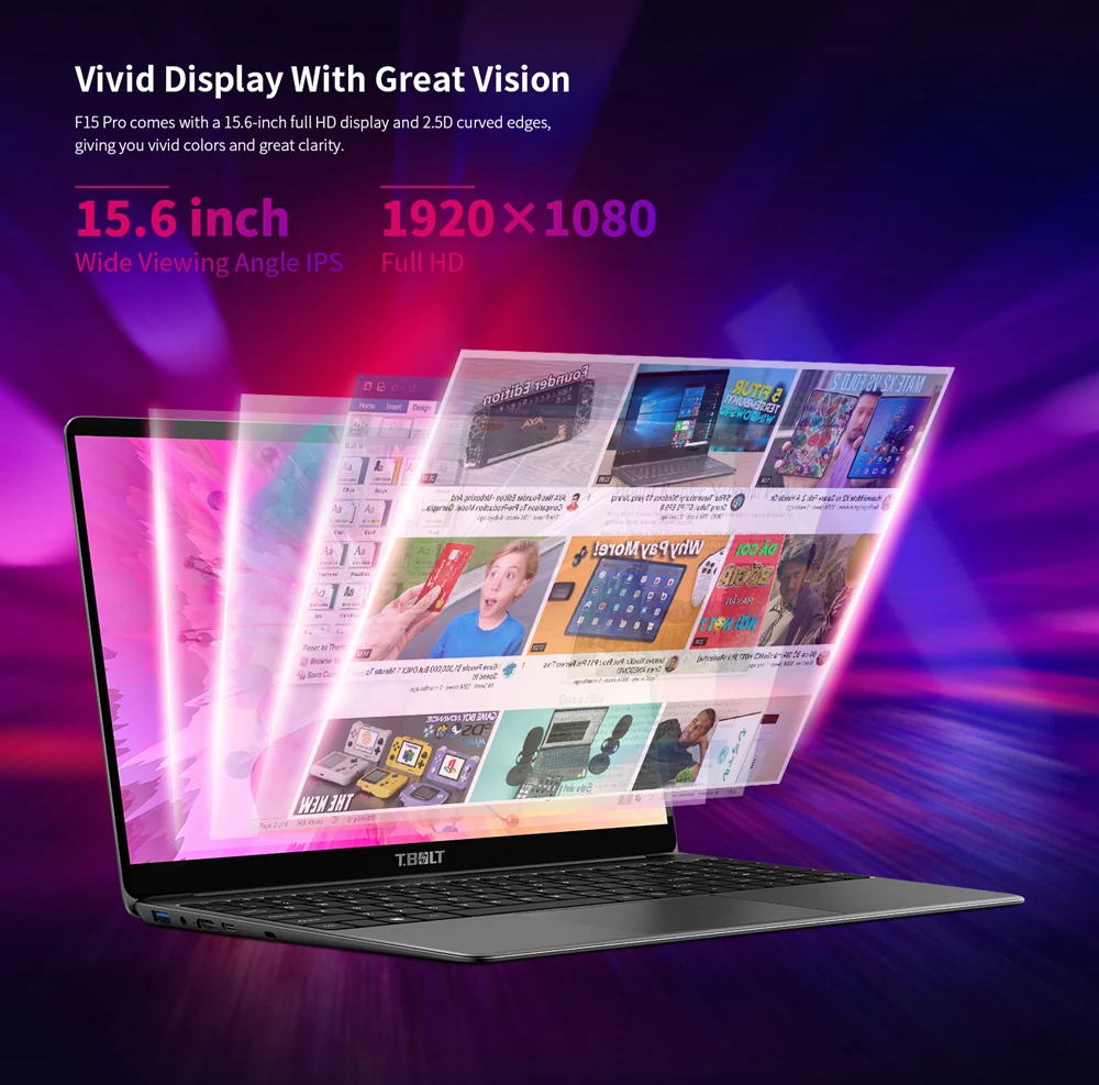 Teclast F15 Pro Window s 10 Laptop 15.6 inch 1920x1080 FHD 12GB RAM 256GB  SSD Intel Core i3-1005G1 Dual USB3.0 Type-C Notebook| Alibaba.com