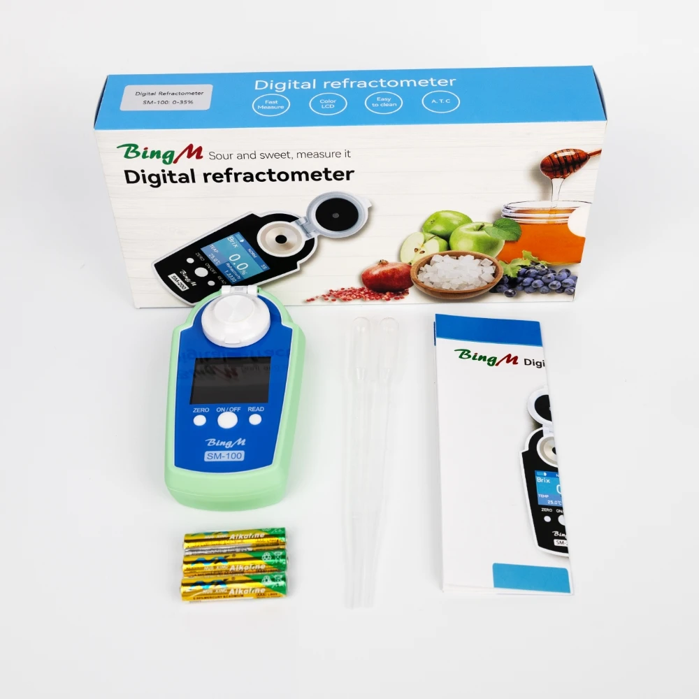 Digital Scale Tester Portable Hand Honey Price Handheld Calibration Brix Digital Meter Maple Syrup Brix Refractometer