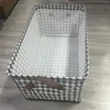 Thousand bird steel frame -coated black and white
