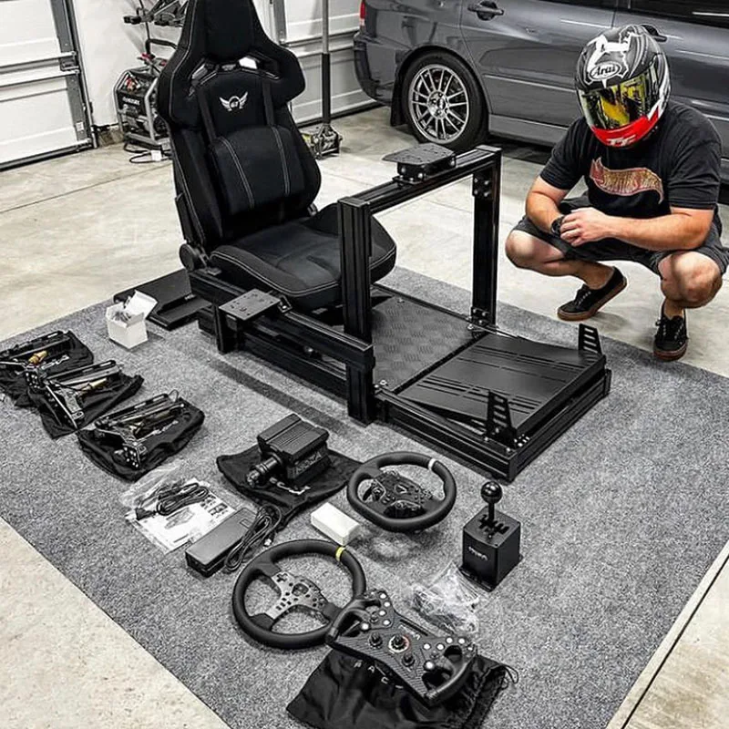 Driving Simulator Aluminum Sim Racing Rig AX80 ALUMINUM PROFILE
