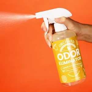 Private Label Lemon Oil Pet Perfume Deodorizer Spray for Strong Odor Home Air Freshener for Dogs